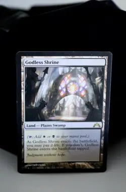 Magic The Gathering Godless Shrine ~ Gatecrash_Near Mint - Image 1
