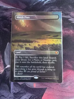Marsh Flats (Borderless) Special Guests Foil - NM - Image 1