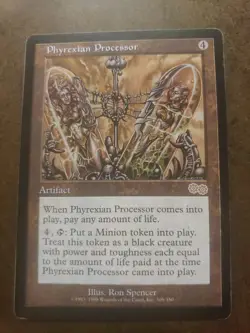 MTG Phyrexian Processor - Urza's Saga Magic The Gathering - Image 1