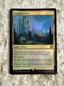 Starting Town 0289, Final Fantasy MTG, Foil - Image 1