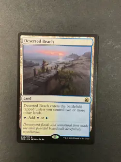 Deserted Beach - Innistrad: Midnight Hunt - Magic the Gathering - MTG - Image 1
