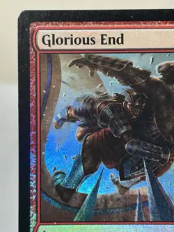 MTG: Glorious End Amonkhet Foil Holo Mint: Instant Red #133 - Image 3