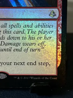MTG: Glorious End Amonkhet Foil Holo Mint: Instant Red #133 - Image 5
