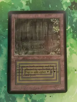 Custom Game Card-Bayou land - Image 1