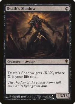 Death's Shadow Worldwake MP MTG - Image 1