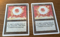 MTG Sol Ring Revised Magic The Gathering NM x2 - Image 1