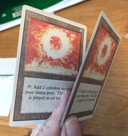 MTG Sol Ring Revised Magic The Gathering NM x2 - Image 4