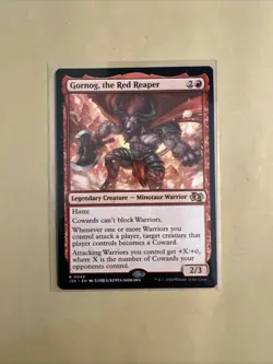 MTG Gornog, the Red Reaper J25 0049 R NM Regular Rare Anime - Image 1