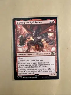 MTG Gornog, the Red Reaper J25 0049 R NM Regular Rare Anime - Image 2