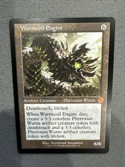 Wurmcoil Engine Retro Frame Brothers War Mtg Nm Near Mint - Image 1