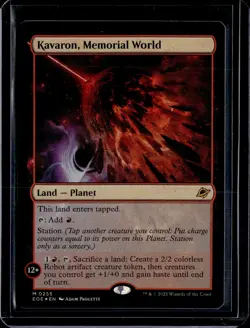 Kavaron, Memorial World - 255 - Foil - EOE - NM - MTG Magic the Gathering - Image 1