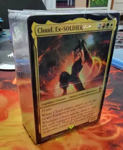 Magic the Gathering Final Fantasy 7 Limit Break Commander Deck Only /Sealed - Image 1