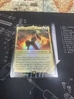 Magic the Gathering Final Fantasy 7 Limit Break Commander Deck Only /Sealed - Image 1