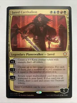Mint/Near-Mint, English MTG Jared Carthalion - Foil Commander: Dominaria - Image 1