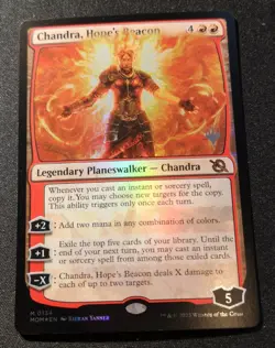 Chandra, Hope's Beacon - Foil - Promo - MOM - MTG - EN - NM - 0134 - Image 1
