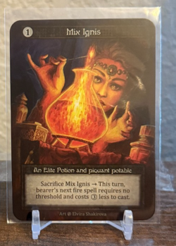 Sorcery Contested Realms - Beta - Mix Ignis NM - Image 1