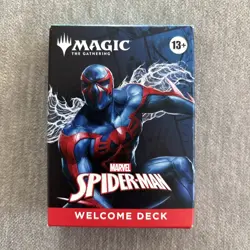 SDCC 2025 Magic The Gathering MTG Spider-Man 2099 Welcome Deck Blue Edition - Image 1
