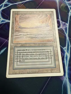 MTG Revised Underground Sea Dual Land - See Pics for Condition - bigedude - Image 2
