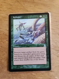 Splinter - Urza's Destiny - MTG Magic - Uncommon - Green Sorcery - Image 1
