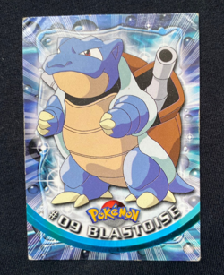 Blastoise #09 Topps Series 1 Blue Back Card Non Holo (MP) - Image 1