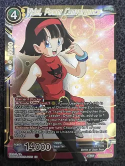Dragon Ball Super Card Game Videl, Power Convergence EX25-28 EX NM - Image 1