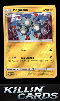 Reverse Holofoil Magneton 35/131 Pokemon Uncommon SM - Forbidden Light Card NM - Image 1