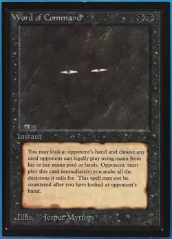 Word of Command Collectors' Edition NM (Reserved List Card) (485046) ABUGames - Image 1