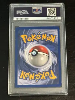 Pokemon Blastoise #2 1999 Base Set Holo Unlimited Rare Card 2/102 PSA 8 - Image 2