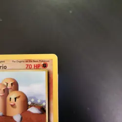 Pokemon Card Base Set Dugtrio 19/102 Non-Holo - LP - Image 5