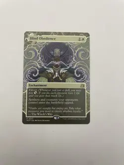 Blind Obedience - Wilds of Eldraine: Enchanting Tales (WOT) - MTG - Borderless - Image 2