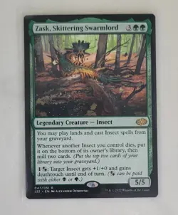 MTG: Zask, Skittering Swarmlord Jumpstart 2022 Regular NM - Image 1