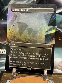 MTG | Eldrazi Temple (Borderless) [Secret Lair] ✨FOIL✨ - Image 1