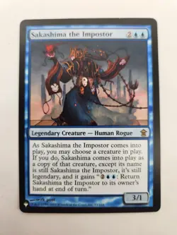 Sakashima, the Imposter 53/165 MTG Saviors of Kamigawa LP English THE LIST - Image 1