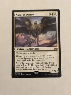 Zendikar Rising Magic: The Gathering Angel of Destiny MTG - Image 1