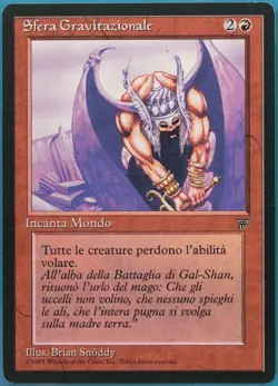 Gravity Sphere Legends (ITALIAN) NM (Reserved List MTG Card) (429949) ABUGames - Image 1