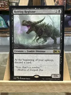 MTG *Rotting Regisaur X1* (NM) Core Set 2020 Magic the Gathering Free Shipping - Image 1