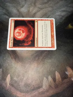 MTG Blood Moon 9th Edition NM Classic Red Enchantment Mana Denial Rare - Image 4