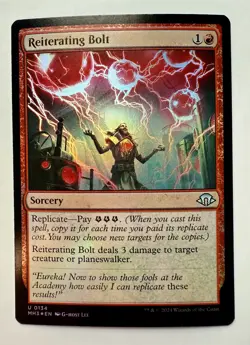 Reiterating Bolt Foil Modern Horizons 3 Magic Gathering MTG MH3 - Image 1