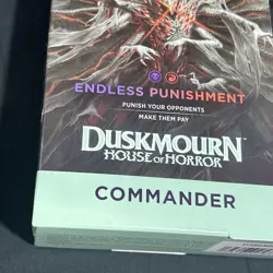 Magic the Gathering Endless Punishment Sealed Commander Deck MTG MINT Foil SSP - Image 2