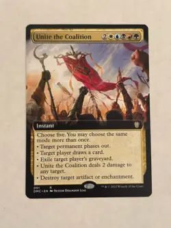 Unite the Coalition Commander: Dominaria United Regular MTG Magic - Image 1