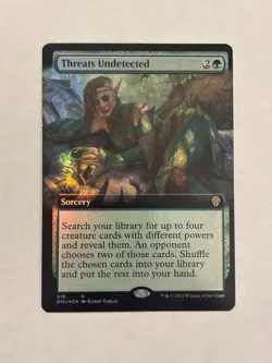 Threats Undetected (Extended Art) Dominaria United Foil MTG - Image 1