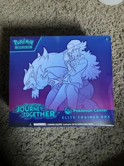 Pokemon TCG Journey Together Pokemon Center Exclusive Elite Trainer Box, ETB - Image 1