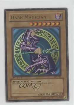Dark Magician Unlimited YuGiOh Starter Deck Yugi #SDY-006 2002 1gt1 - Image 1