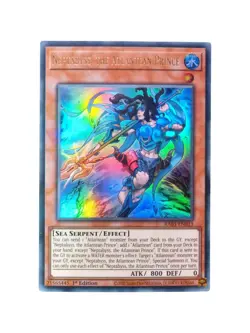 Yugioh Neptabyss, the Atlantean Prince MP16-EN236 Ultra Rare 1st Edition - Image 1