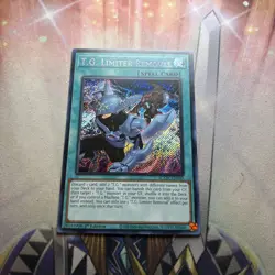 Yugioh T.G. Limited Removal AGOV-EN049 Secret Rare 1st Ed NM - Image 1
