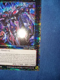 YuGiOh! Super Starslayer TY-PHON - Sky Crisis AGOV-EN042 QUARTER CENTURY RARE - Image 3