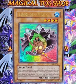 Yugioh Toon Mermaid Magic Ruler Ultra Rare MRL-072 Konami 2002 - Image 1