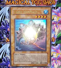Yugioh Toon Mermaid Magic Ruler Ultra Rare MRL-072 Konami 2002 - Image 4