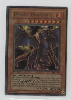 Tyrant Dragon 1st Ed. YuGiOh Legacy of Darkness #LOD-034 2003 0zv5 - Image 1