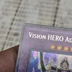 Yugioh Card Vision HERO Adoration (GENF-EN096) Secret Rare - Image 3